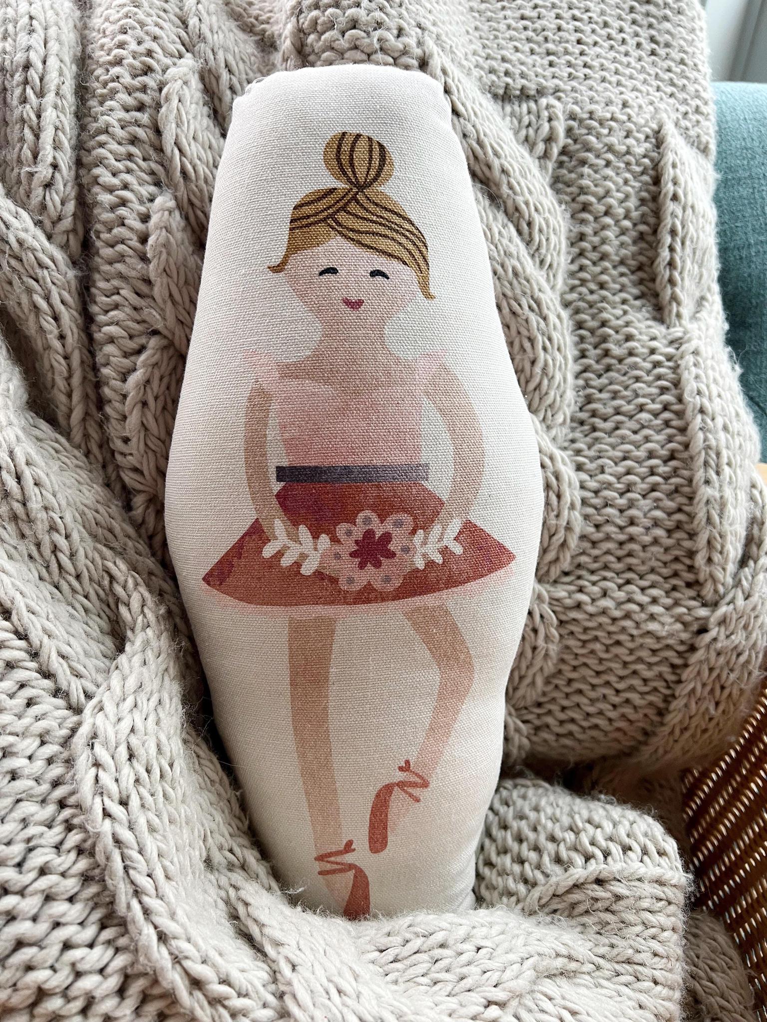 Ballerina cushion best sale