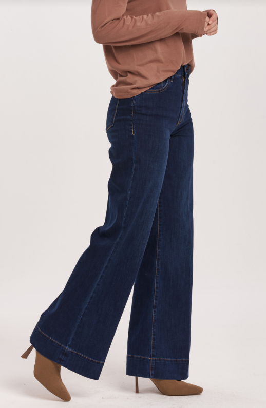 Fiona High Rise Wide Leg Jeans