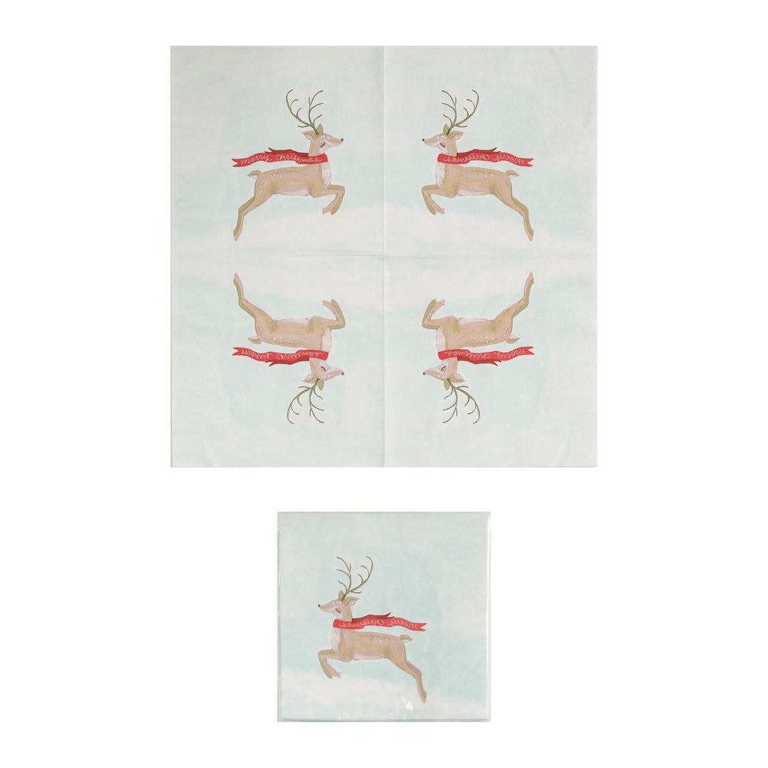 6-1/2" Paper Holiday Napkins