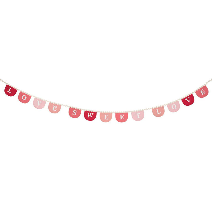 Valentine's Fabric Garland