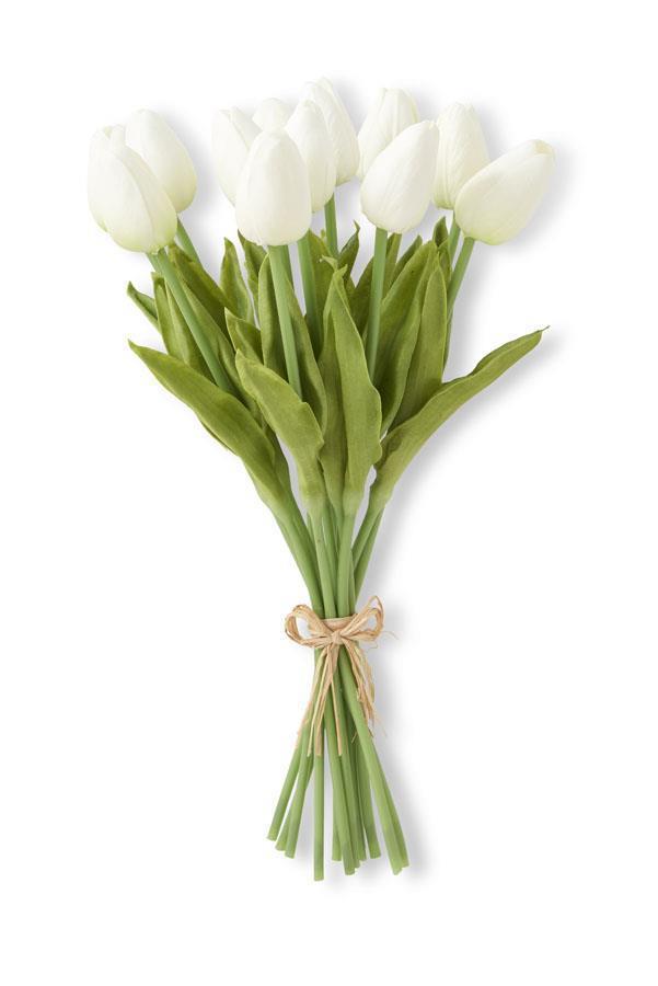 13" Real Touch Mini Tulip Bundle, 12 Stems