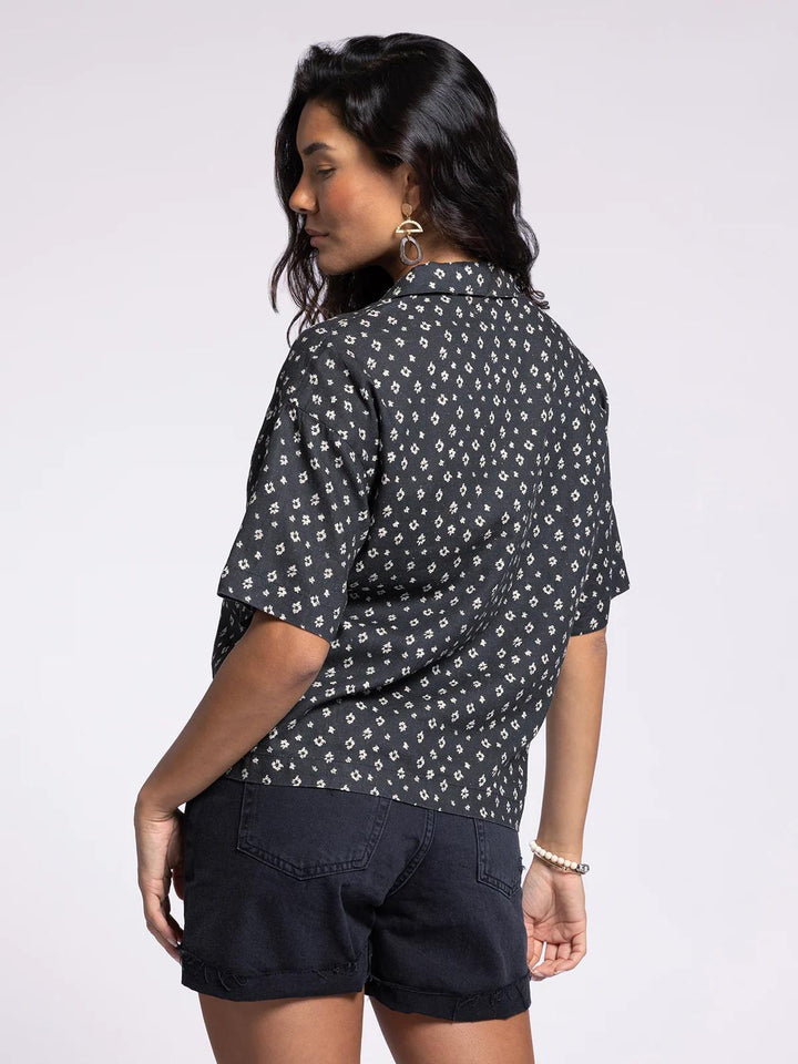 Thread & Supply Ella Shirt Granite Blossom