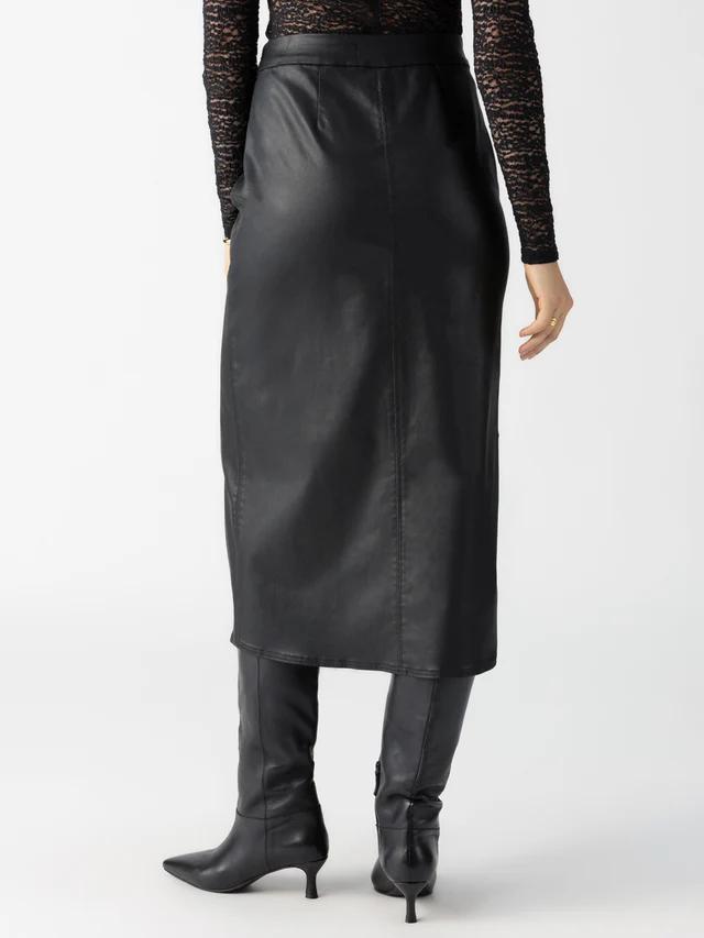 Sanctuary Long Coated Skirt