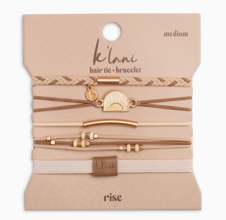 K'Lani Rise Hair Tie Bracelet Pack