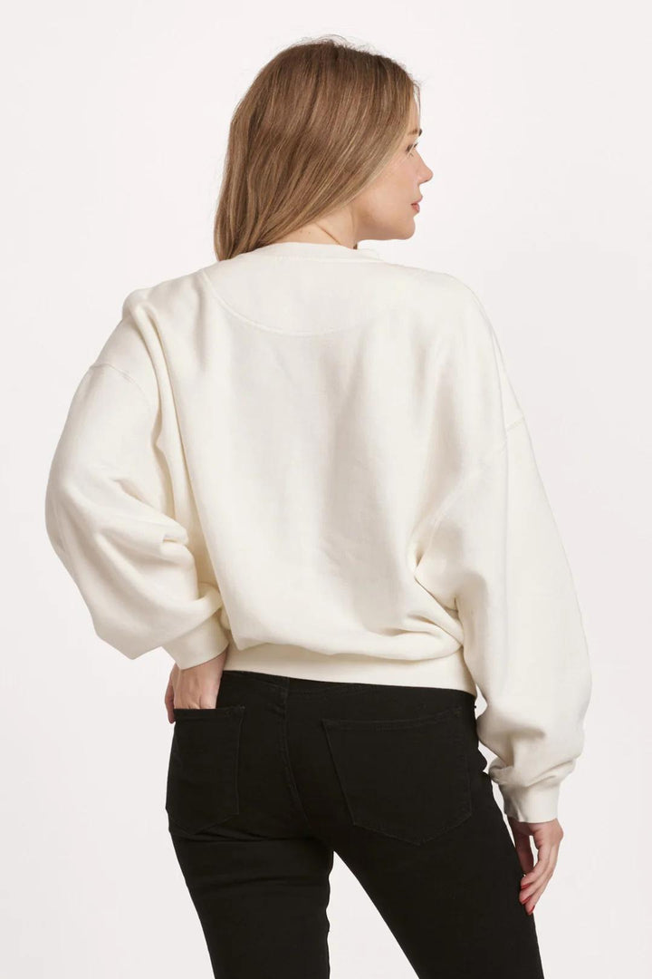 Dear John Lara Crewneck Off White