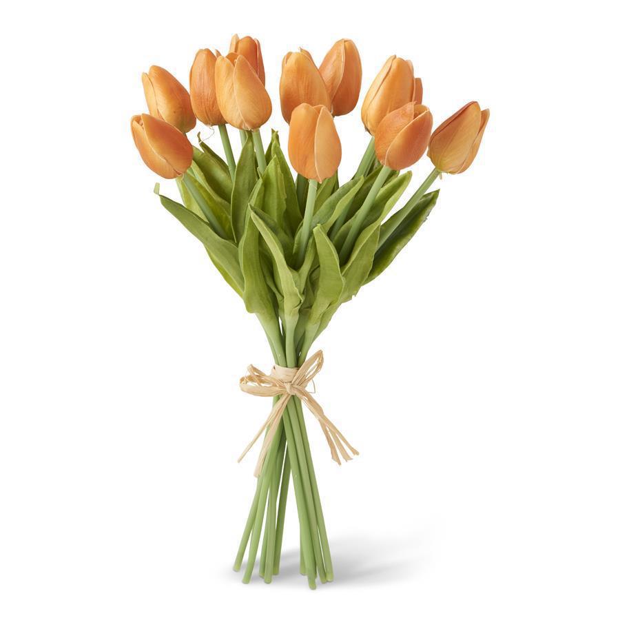 13" Real Touch Mini Tulip Bundle, 12 Stems