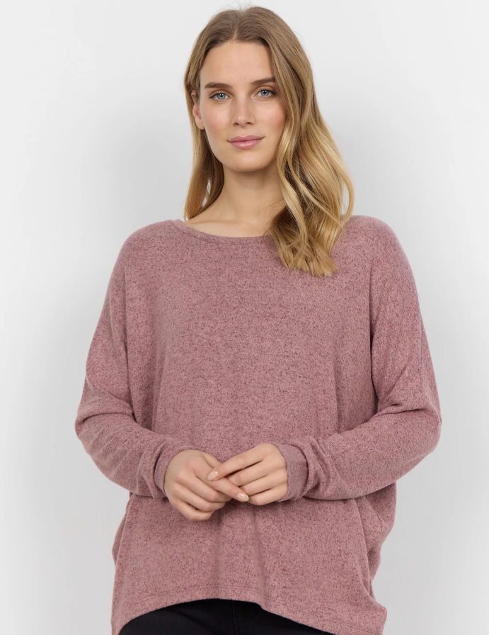 Rose Knit Sweater Shirt