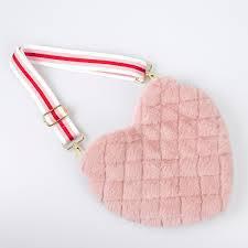 Plush Heart Bag