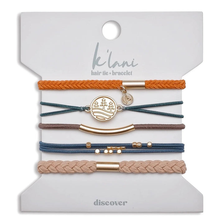 K'Lani Discover Hair Tie Bracelet Set