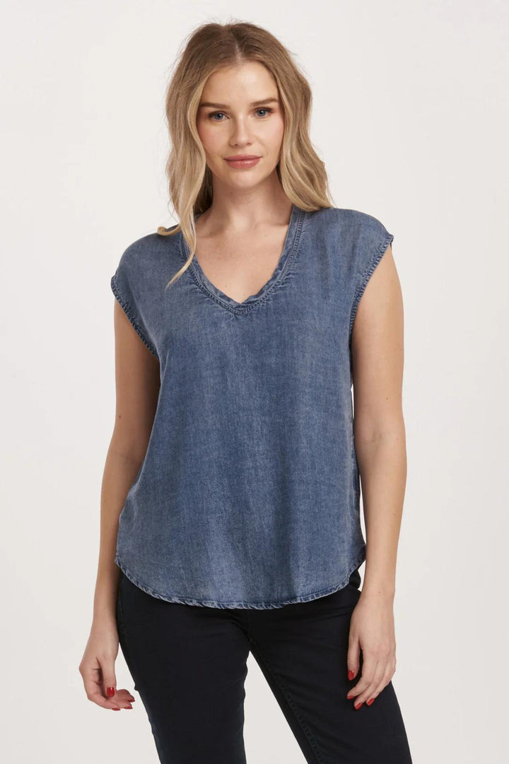 Dear John Yanis Top Denim