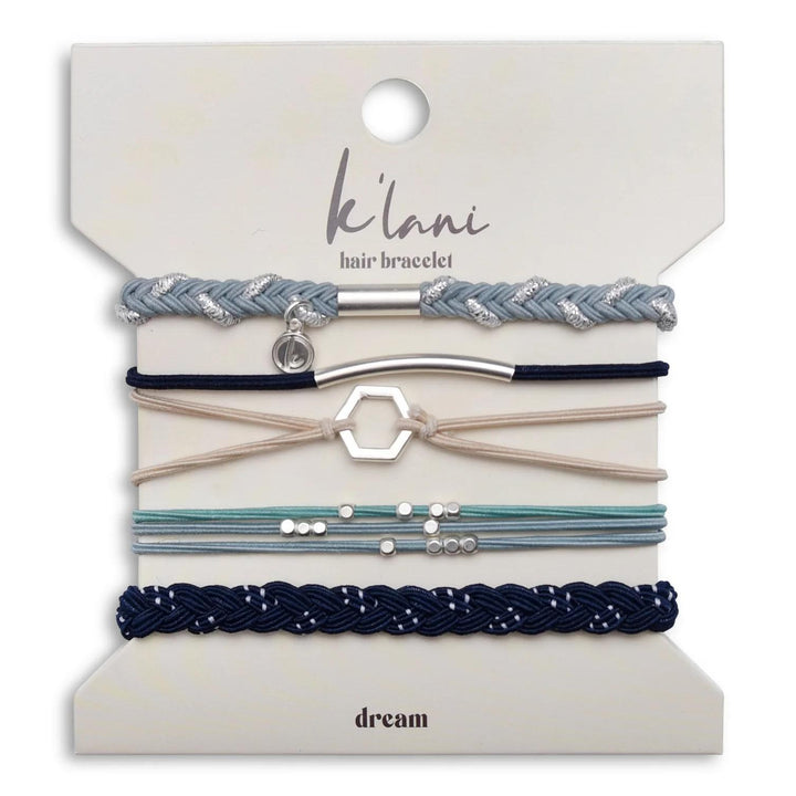 K'Lani Dream Hair Tie Bracelet Set