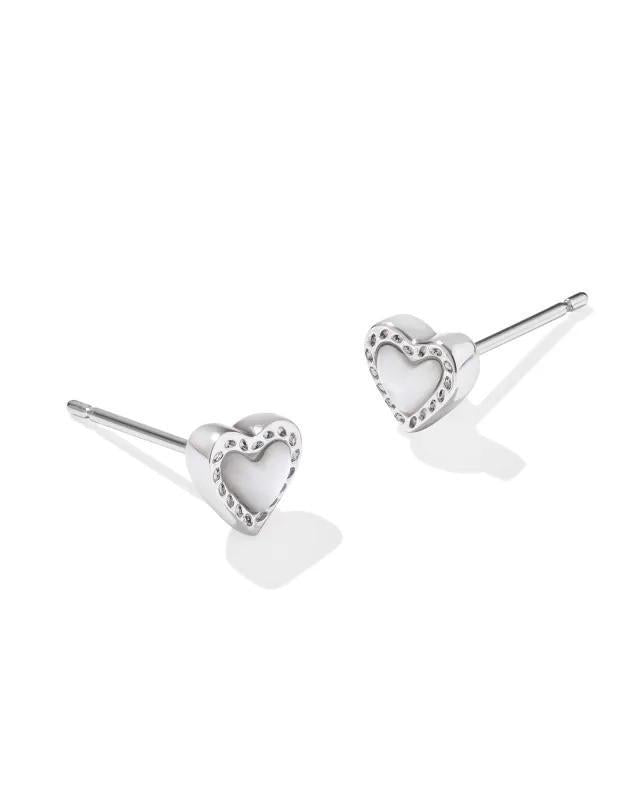 Kendra Scott Mini Ari Heart Stud Earrings