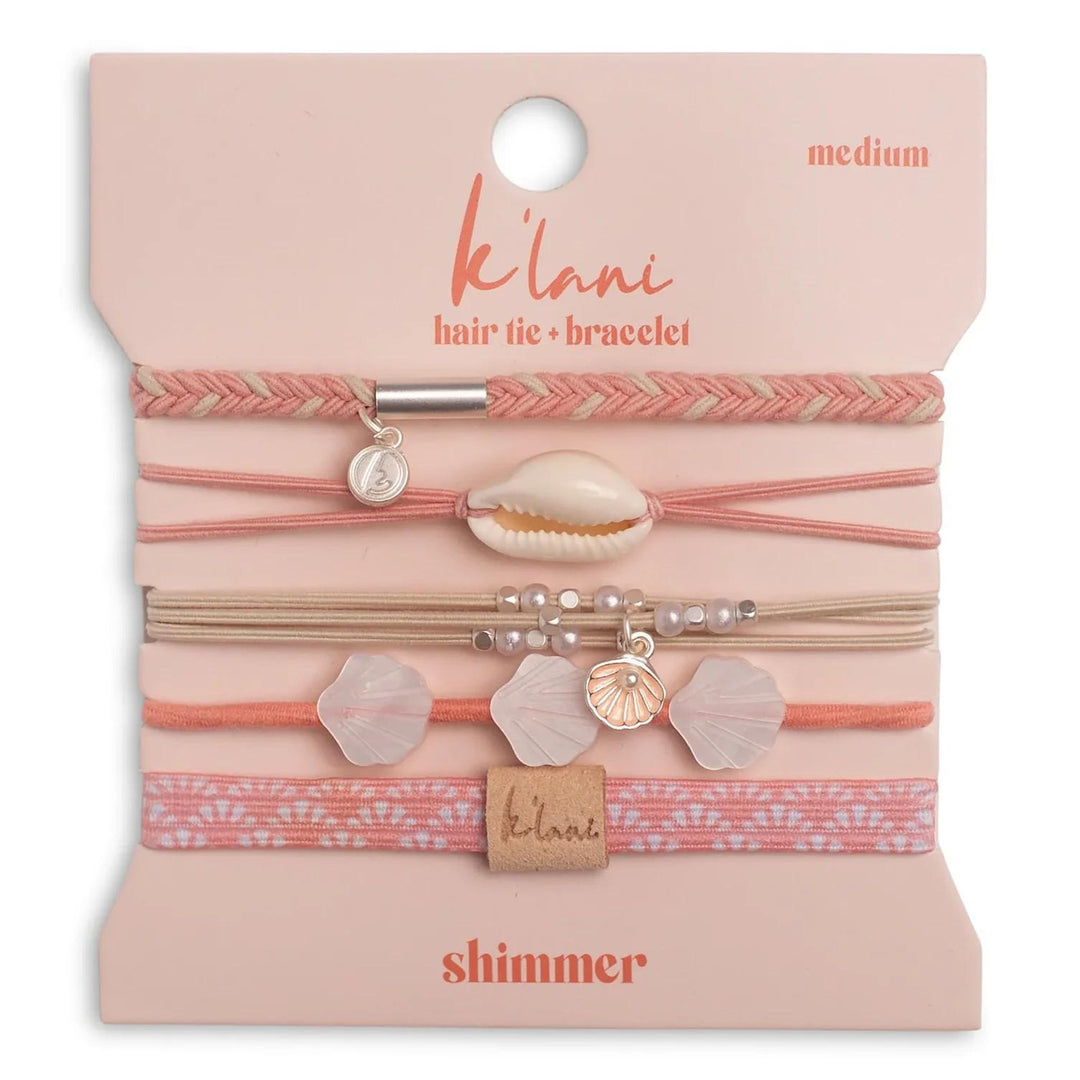 K'Lani Shimmer Hair Tie Set