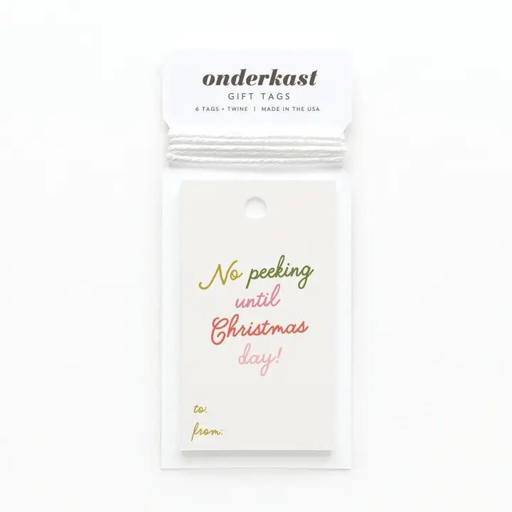 Six Gift Tags + Twine