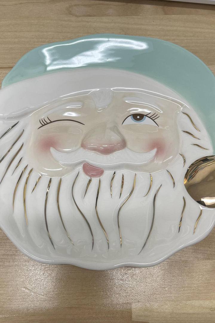 Papa Noel Cookie Plate