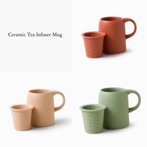 Ceramic Tea Infuser Mug