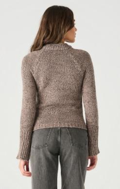 Dex Asymmetric Buttoned Sweater