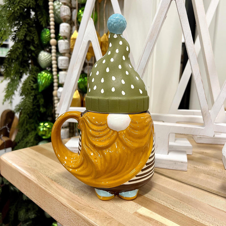 Thor Gnome Lidded Mug