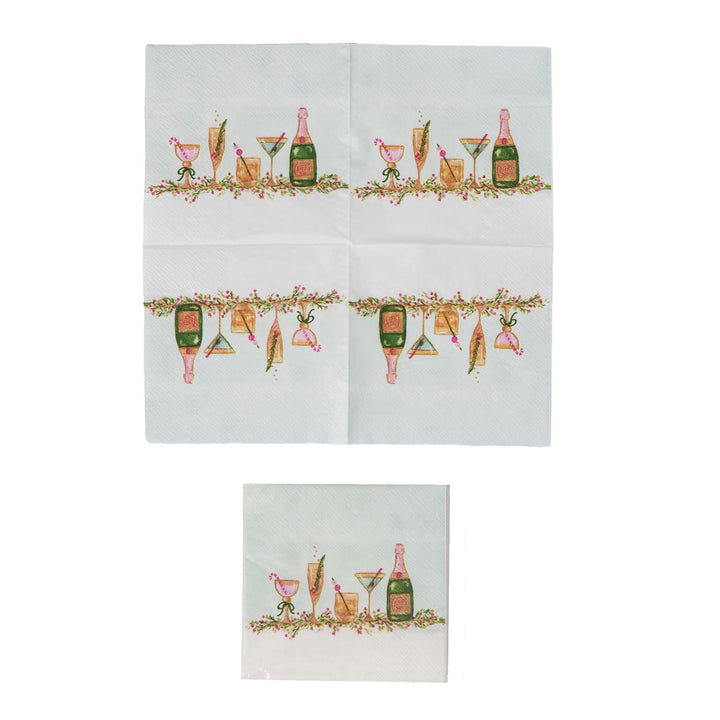 4" Paper Cocktail Napkins