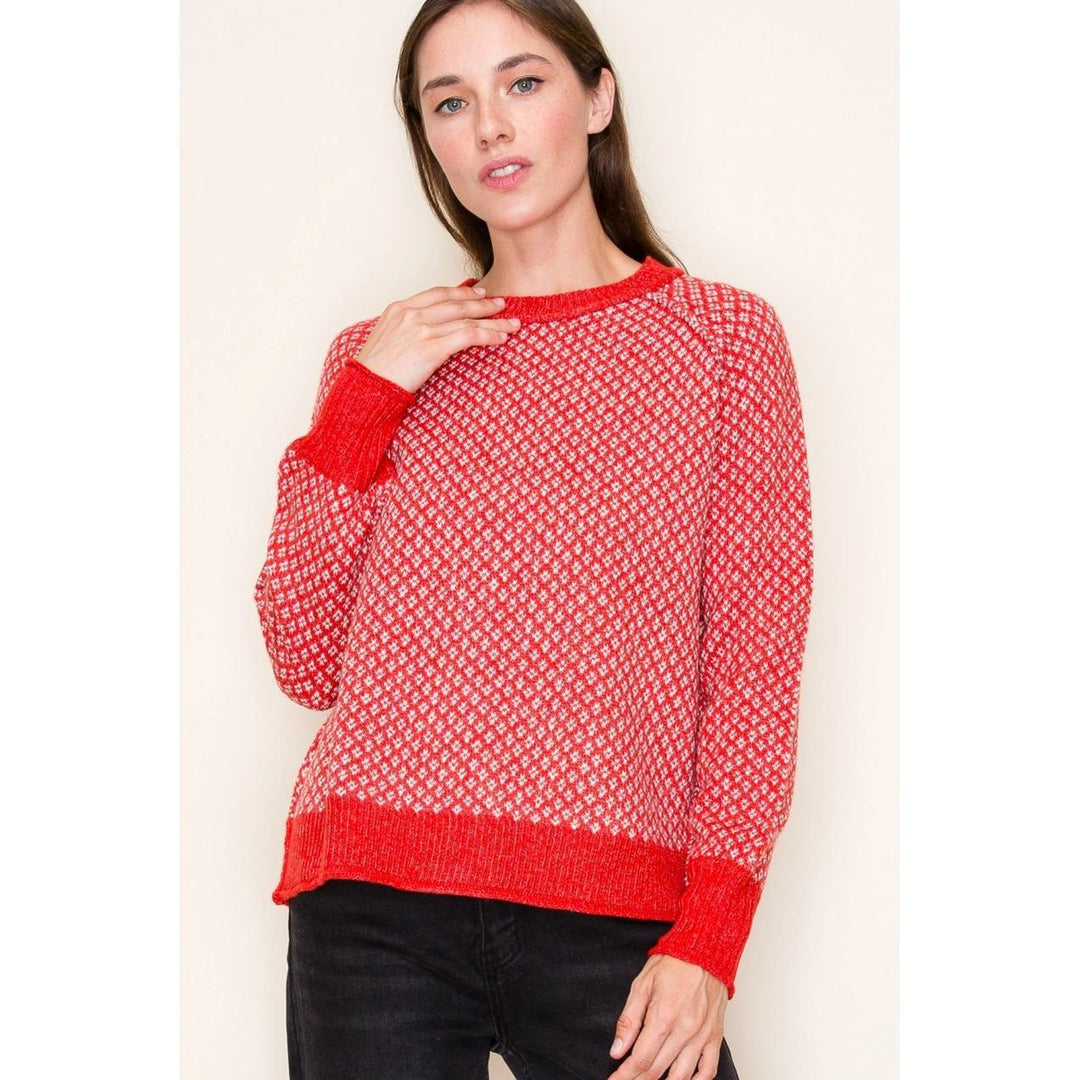 Kringle Sweater- Red