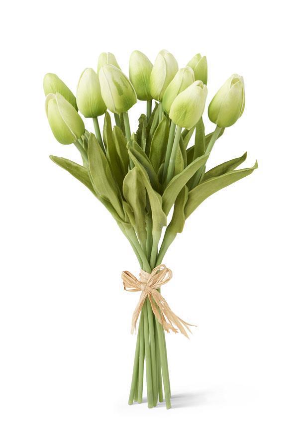 13" Real Touch Mini Tulip Bundle, 12 Stems