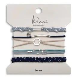 K'Lani Dream Hair Tie Bracelet Set