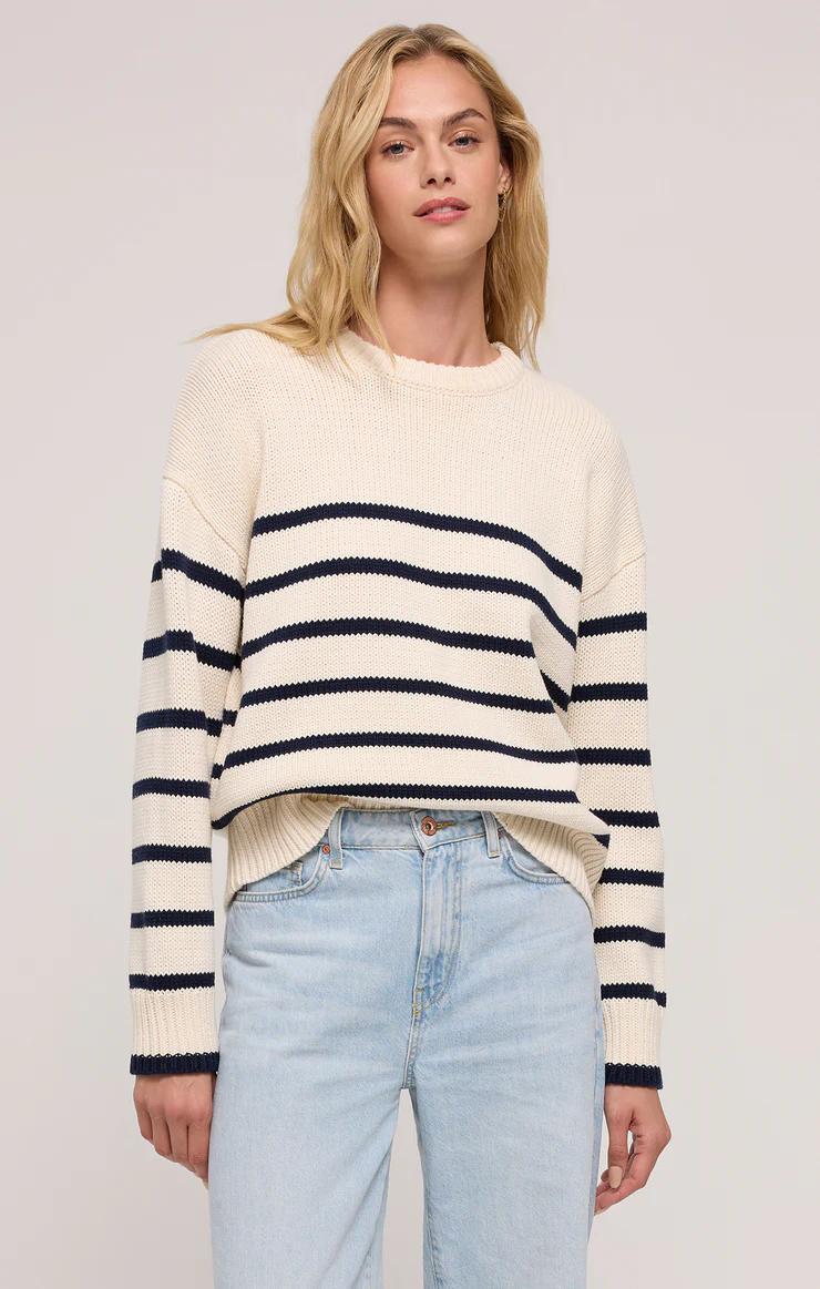 Boyfriend Stripe Sweater