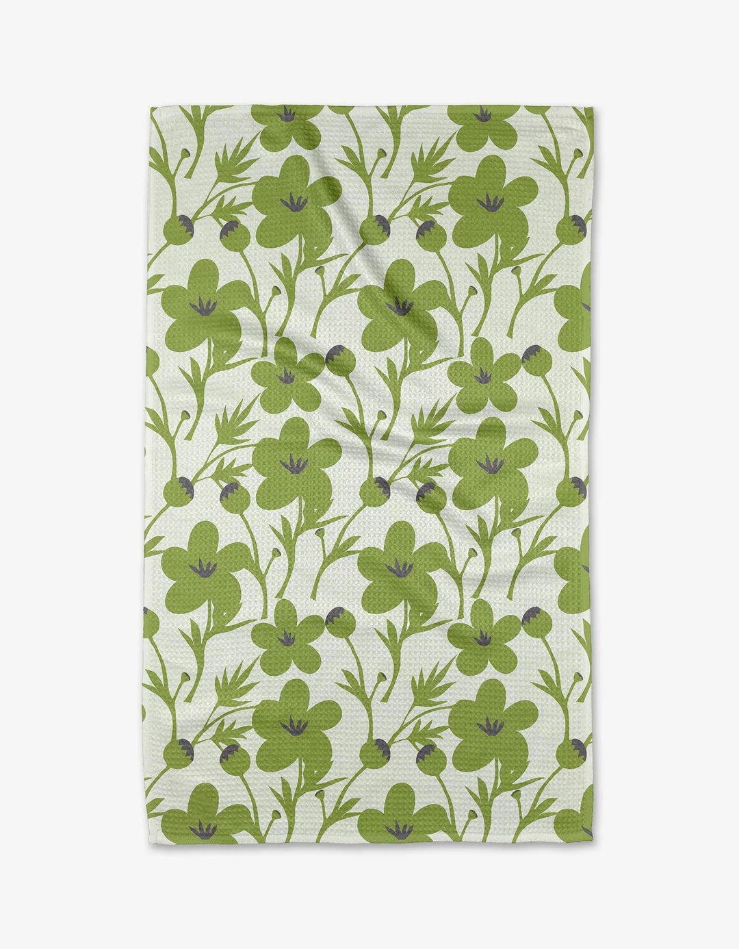 Geometry Tea Towel - Hearts/Flowers