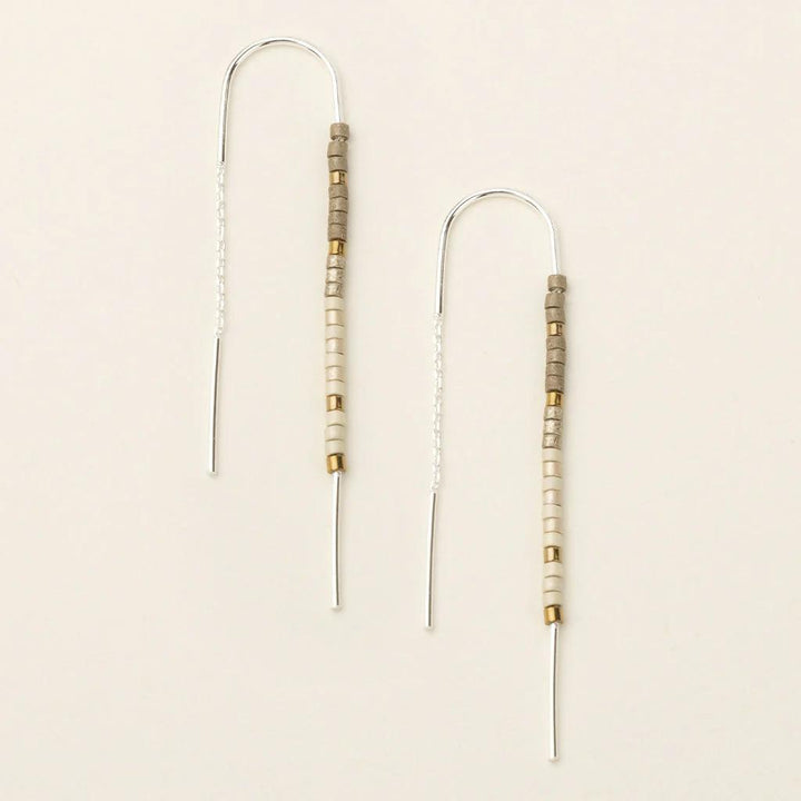 Chromacolor Miyuki Thread Earrings