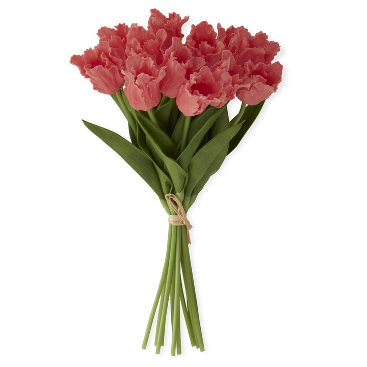 13" Real Touch Parrot Tulip Bundle,12 Stems