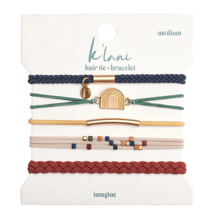 K'Lani Imagine Hair Tie Bracelet Set