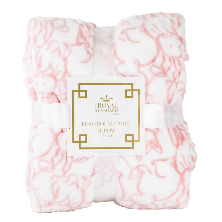 Delilah Bunny Throw Blanket