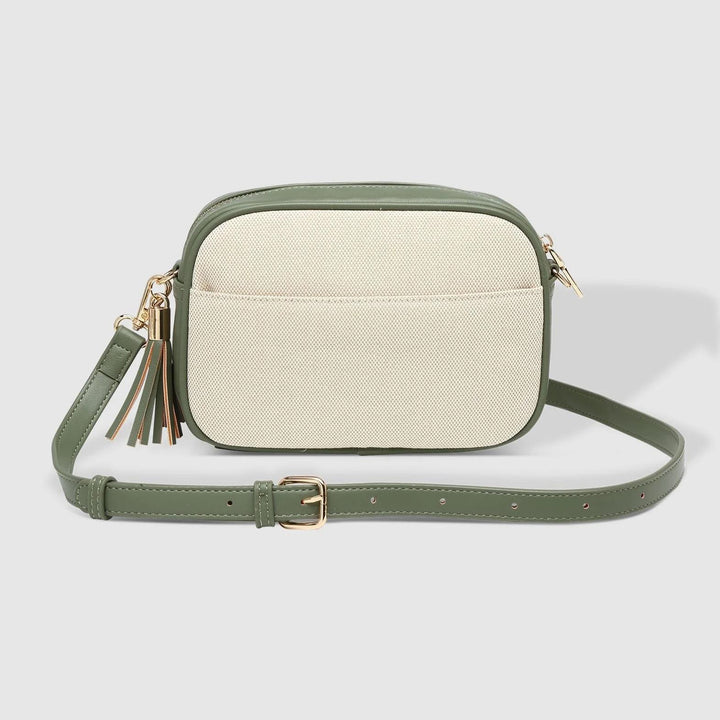 Ginger Canvas Crossbody Bag