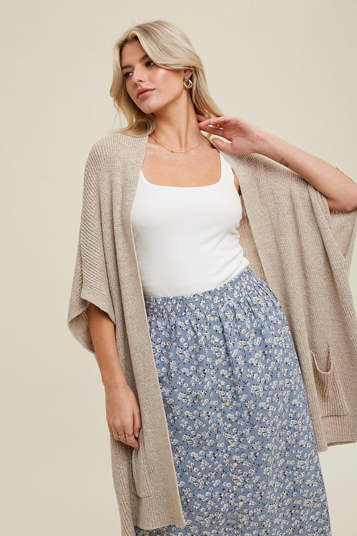 Polly Cardigan Shell