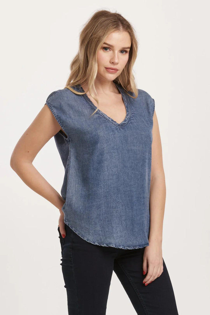 Dear John Yanis Top Denim